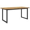 vidaXL Masă de dining pătrată 160 x 70 x 75 cm Lemn Solid de Acacia