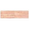 vidaXL Blat masă, 180x50x(2-6) cm, maro, lemn tratat contur organic