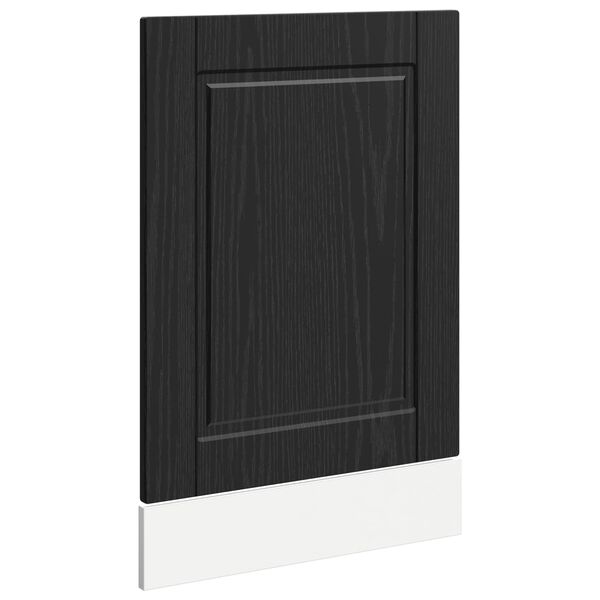 vidaXL Dulap de bucătărie Stejar Negru 45 x 1,5 x 67 cm Lemn compozit