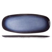 Cozy & Trendy Farfurie "Sapphire" întinsă, 4 buc, 36,5x15 cm, albastru