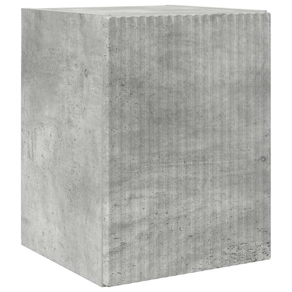 vidaXL Dulap TV de perete Beton 30 x 31 x 40 cm Lemn compozit