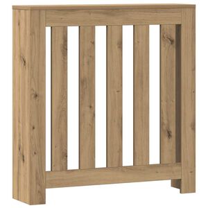 vidaXL Mască pentru calorifer stejar artizanal 78x20x82 cm lemn
