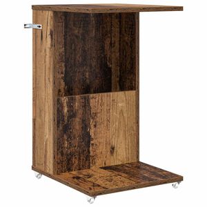 vidaXL Masă laterală Lemn vechi 40 x 35 x 60 cm Lemn prelucrat