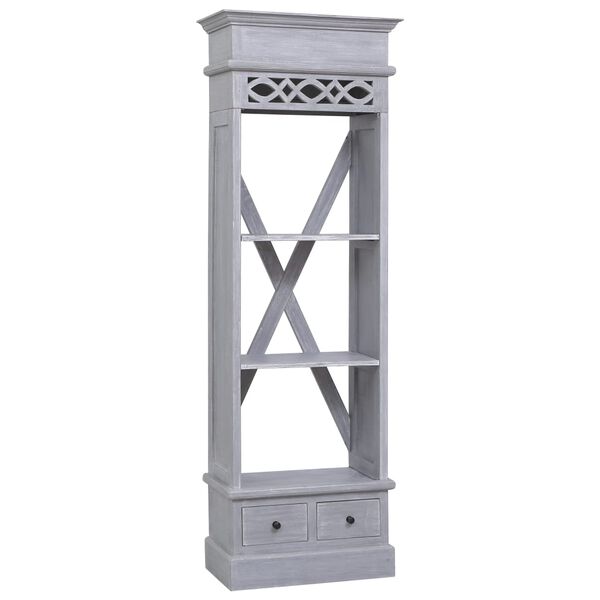 vidaXL Dulap înalt, 60x30x175 cm, lemn masiv de mahon