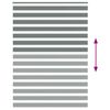 vidaXL Jaluzea tip zebra gri închis lățime țesătură 155,9 cm poliester