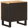 vidaXL Dulap de noapte 2 pcs Maro 40 x 33 x 46 cm Lemn de mango solid