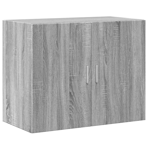 vidaXL Dulap de perete, gri sonoma, 80x42,5x64 cm, lemn compozit