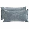 vidaXL Husă pentru pernă 2 buc. HOUTEN Albastru deschis 40 x 80 cm