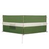 vidaXL Paravan de camping verde 344x120 cm impermeabil
