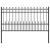 vidaXL Gard Spike Ring HORST 200 x 150 cm Oțel vopsit electrostatic
