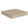 vidaXL Raft de perete suspendat, stejar, 23x23,5x3,8 cm, MDF