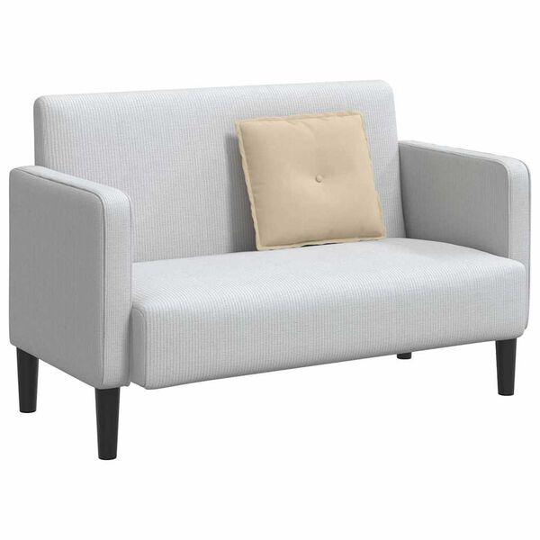 vidaXL Perna pentru spate Crem 50 x 45 cm Țesătură din microfibră