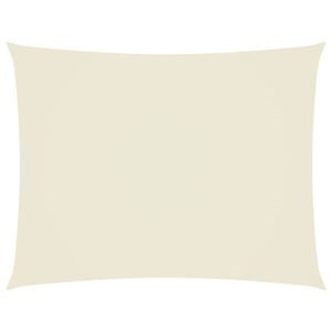 vidaXL Parasolar din țesătură oxford, dreptunghiular, 4 x 6 m, crem