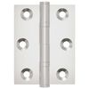 vidaXL Hinge 12 pcs Argintiu 50 x 38 x 1,3 mm Oțel