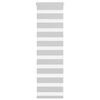 vidaXL Jaluzea tip zebra gri deschis lățime țesătură 40,9 cm poliester