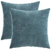 vidaXL Husă pentru pernă 2 pcs HEERLEN albastru 35 x 35 cm