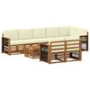 vidaXL Seturi de canapele Lemn Solid de Acacia