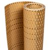 vidaXL Paravan Balcon Maro Deschis 1000x90 cm Poly Rattan