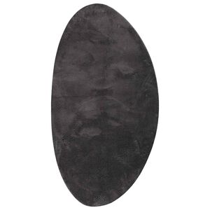 vidaXL Covor HUARTE Antracit 80 x 150 cm Poliester