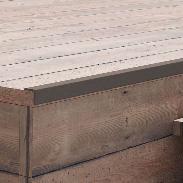 vidaXL Margini cornier pentru terasă WPC, 5 buc, 170 cm, maro deschis