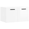 vidaXL Dulap de perete, alb extralucios, 60x36,5x35 cm, lemn compozit