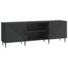 vidaXL Cabinet TV 150 x 31 x 50 cm Negru Lemn prelucrat