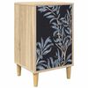 vidaXL Dulap de noapte DOKKUM Stejar Sonoma 36 x 33 x 60 cm