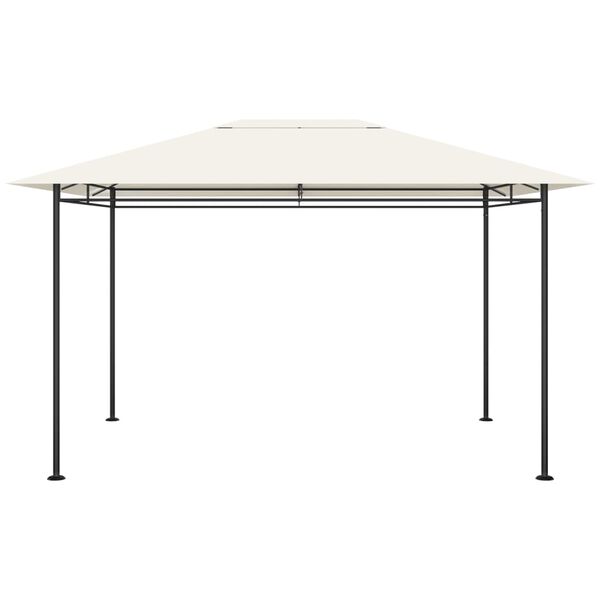 vidaXL Pavilion, crem, 384x281x270 cm, 180 g/m&sup2;