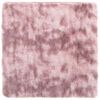 vidaXL Covor shaggy cu pom &icirc;nalt, NAVARRA, roz praf, 240x240 cm