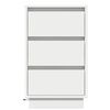 vidaXL Dulap de noapte cu sertar Alb 39 x 34,5 x 65 cm Lemn compozit