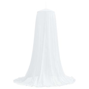 vidaXL Plasă antiinsecte pentru pat 156 plasă 3 pcs Alb Poliester