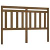 vidaXL Tăblie de pat, maro miere, 126x4x100 cm, lemn masiv de pin