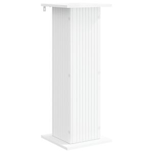 vidaXL Suport pentru plante Alb 30,5 x 30 x 80,5 cm Lemn prelucrat