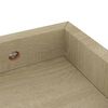 vidaXL Rafturi de perete Loggia, 2 buc., stejar, 60x15x4 cm, MDF