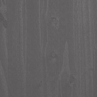 vidaXL Dulap haine „HAMAR” gri deschis 99x45x137 cm, lemn masiv de pin