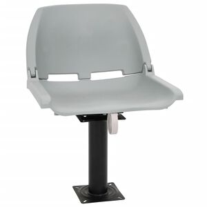 vidaXL Scaun barcă, cu piedestal pivotant la 360&deg;