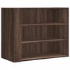 vidaXL Dulap de perete, stejar maro, 75x35x60 cm, lemn compozit