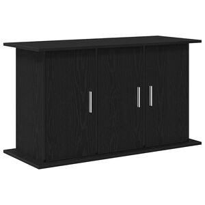 vidaXL Suport pentru acvariu, stejar negru, 101x41x58 cm, lemn stratificat