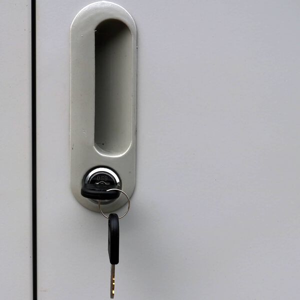 vidaXL Dulap de locker Gri 45 x 90 x 180 cm