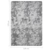 vidaXL Covor cu fir lung, 170x120 cm, gri