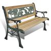 vidaXL Bancă de grădină pentru copii, 84 cm, lemn