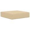 vidaXL Perna de Șezut pentru Exterior Bej 40 x 40 x 8 cm