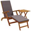 vidaXL Șezlong pliabil și culisant 2 pcs Gri &icirc;nchis