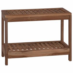 vidaXL Măsuță de toaleta natural 60 x 30 x 45 cm Lemn solid de tec