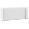 vidaXL Ureche pentru Tăblie Alb 40,5 x 40,5 x 4 cm PVC