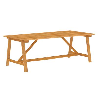 vidaXL Set mobilier de grădină, 9 piese, lemn masiv de acacia