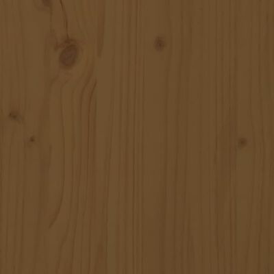 vidaXL Tăblie de pat, maro miere, 80,5x4x100 cm, lemn masiv de pin
