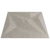 vidaXL Panouri de perete Stea 24 pcs Beton Star 50 x 50 cm Spumă XPS