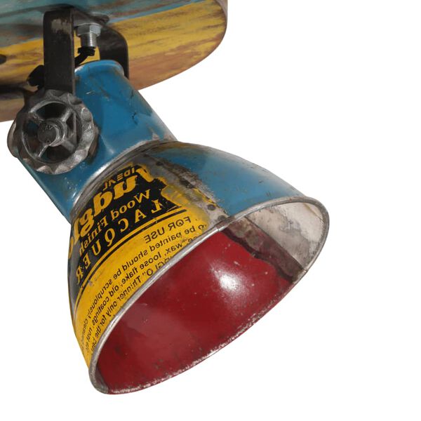 vidaXL Lampă de tavan 25 W, multicolor, 50x50x25 cm, E27