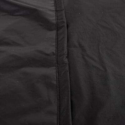vidaXL Husă pentru motocicletă, negru, 220x95x110 cm, Oxford 210D